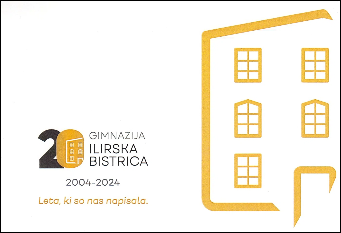 20 LET GIMNAZIJE ILIRSKA BISTRICA 2004 - 2024